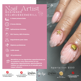Curso Nail Artist Beginner
